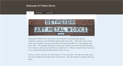 Desktop Screenshot of bethesdaartmetalworks.net